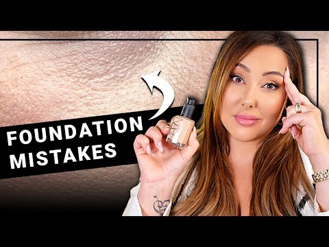 8 foundation MISTAKES you are making and how to fix them... tips from makeup expert