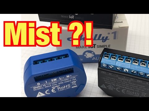 What's this crap worth? Is Smart Home possible with Shelly?! Proofwood