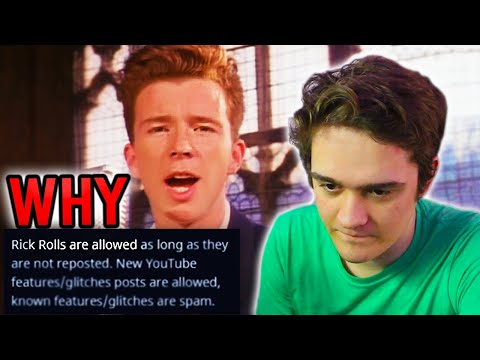 I Allowed Rick Rolls On My Reddit Again And THIS Happened...