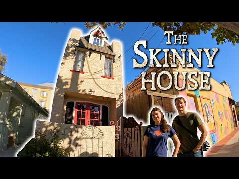 INSIDE the Skinniest House in California!!!