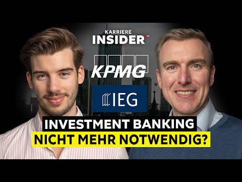 Tech-Investment Banker (IEG) über die Zukunft von M&A | Karriere Insider