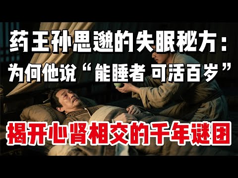 药王孙思邈的失眠秘方：为何他说“能睡者，可活百岁”？一位唐代权贵的彻夜难眠，揭开心肾相交的千年谜团|養生|健康人生|老年健康|打坐冥想|道家|佛教 |修心修行|禪悟人生 |南無阿彌陀佛|談佛道安