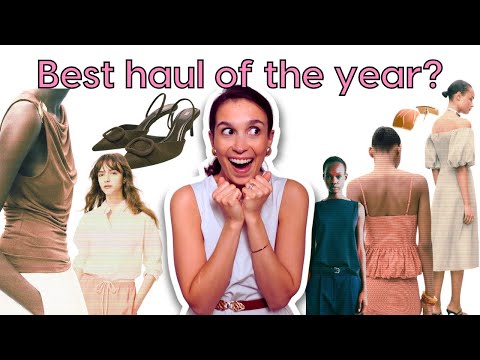 An affordable HAUL OF DREAMS 🤩 Uniqlo | COS | Zara | Mango