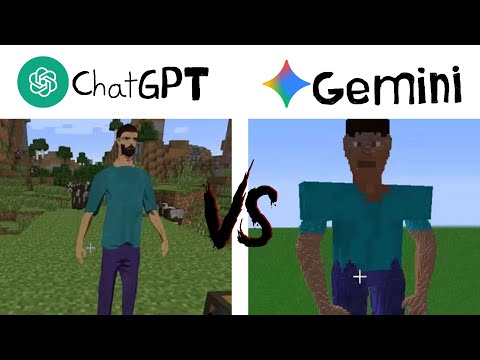chatGPT and gemini try to make minecraft (gone wrong)