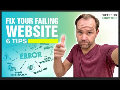 6 Steps to Fix a Failing Website [Start Ranking]