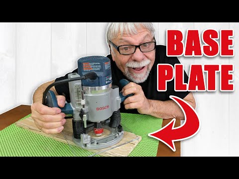 Multi-Use Wood Router Base Plate