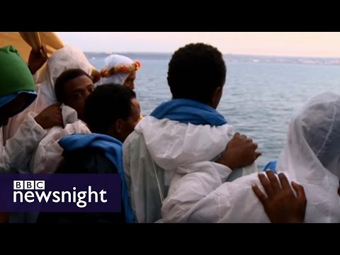 Escape to Europe: The migrants' story - BBC Newsnight