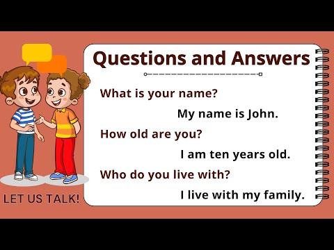 Simple English Questions and Answers | English Speaking Practice | Read along | with Teacher Jake