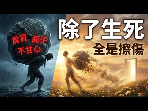 除了生死，其他都是擦傷：瞬間治癒精神內耗的頂級心法 | 死亡焦慮 | 活在當下 | 停止內耗 | 人生感悟 | 莊子智慧 | 靈性覺醒 | 心理治癒