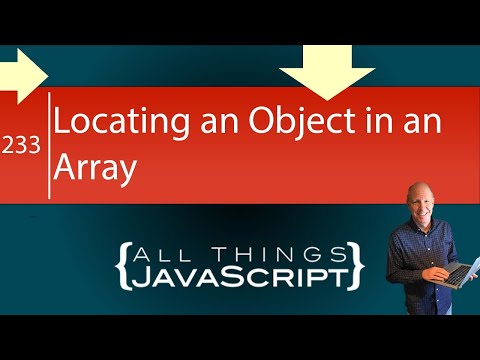 JavaScript Tip: Locating an Object in an Array