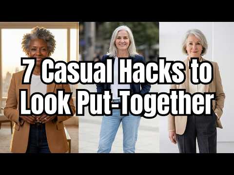 7 GENIUS Casual Outfit Hacks to Look 10x More PUT-TOGETHER Over 50
