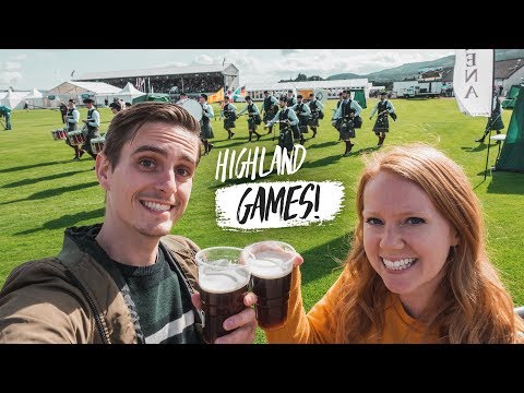 Our First SCOTTISH HIGHLAND GAMES!! (Cowal Gathering, Dunoon, Scotland)