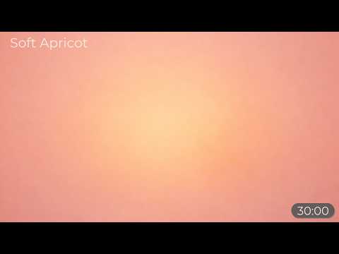 Soft Apricot Gradient 4K - Warm Peach Aesthetic Background Loop for Filming & Photos