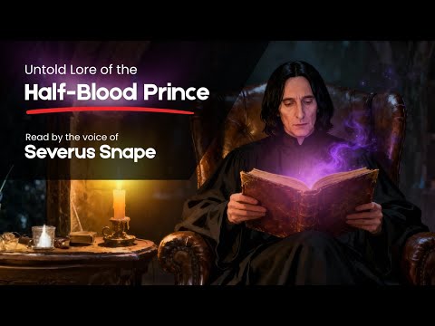 The Half-Blood Prince | Harry Potter Deep Lore to fall asleep to (In Snape’s Calm Voice)