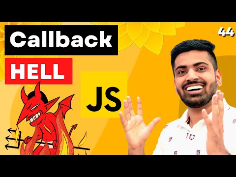 Callback Hell in Javascript Explained | Callback Function in Javascript | Web Development Course #44