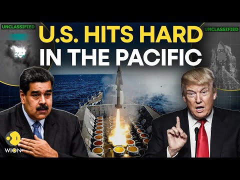 US Strikes Venezuela LIVE: Pacific Under FIRE? US Military STRIKES Three Vessels in Pacific | WION