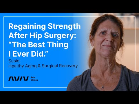 "It's amazing what you can do when you're not in pain!" | Susie's healthy aging story | Aviv Clinics