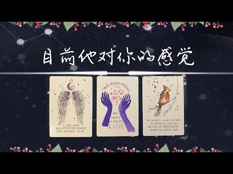 目前他對你的感覺好感 喜歡 愛  還是偏理性的冷静不限關系   曖昧愛情感情桃花塔羅占卜
