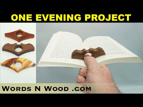 Book Page Holders - simple little stocking stuffers you can make in one evening