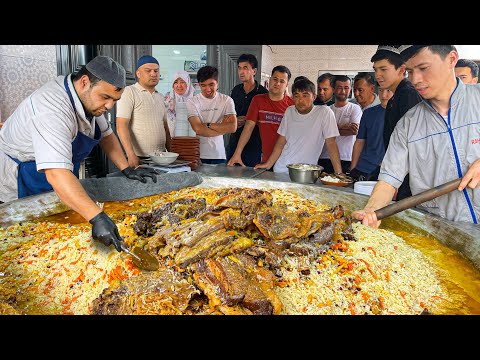 100 kg FINISHED in 39 Minutes | POPULAR and NATIONAL FOOD. Uzbek cuisine
