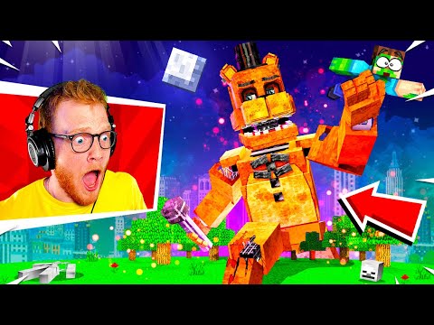 I Fooled My Friend with FNAF JUMPSCARE Mods in Minecraft