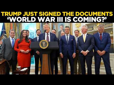 TRUMP WW3 WARNING LIVE | President Trump Issues Dire Warning On Global Conflict | US News Live