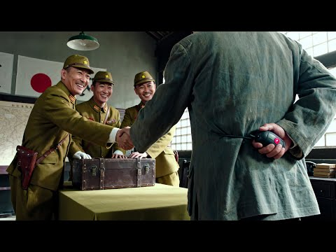 超燃動作爽片:日軍以為計謀得逞,不料漢姦竟是臥底,一箱炸彈全殲日軍…#抗日 #kungfu #action #戰爭 #女特工