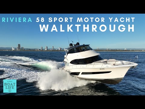 World Premiere - Riviera 58 Sports Motor Yacht - Walkthrough