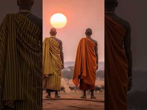 Africa at Dusk 🌅 | Spirit & Calm #Shorts