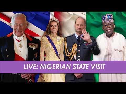 LIVE: A Royal Salute & Welcome For President Tinubu | Nigerian State visit