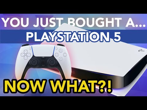 You Just Bought A PS5: User Guide