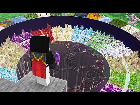 Ich habe eine STADT in Survival Minecraft gebaut!