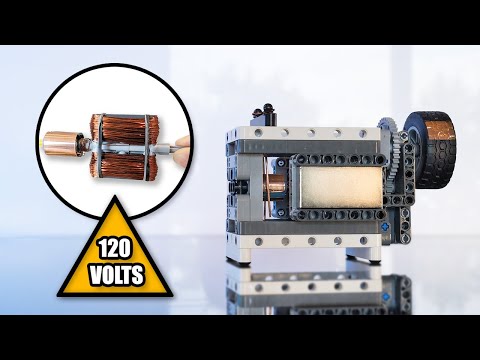 Melting Motors: 120 Volts vs Homemade Lego Motor