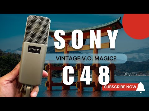 Sony C-48 Microphone Test & First Impressions – Vintage VO Magic?
