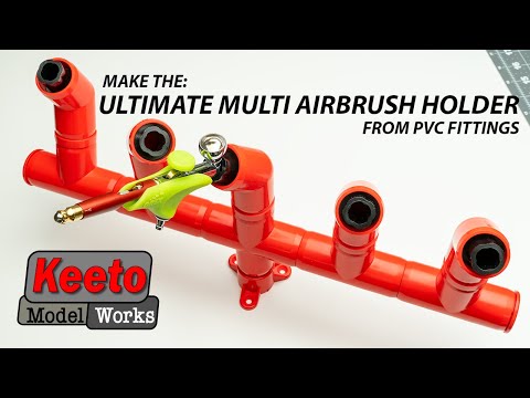 Ultimate DIY PVC Airbrush Holder (How to Guide)