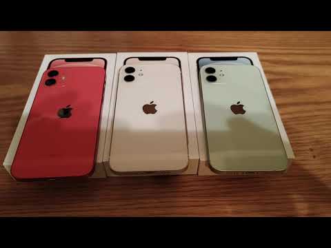 Retro prova Apple iPhone 12 rosso vs iPhone 12 bianco vs iPhone 12 verde e iOS26 vs iOS18 vs iOS16 