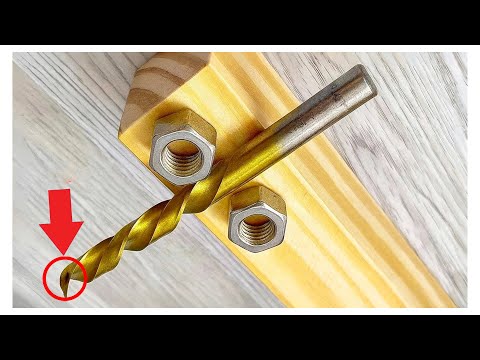 This sharpening method will blow your mind! Drill anything quickly and easily | razor-sharp