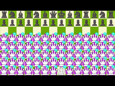 50 LEGENDARY QUEENS VS ALL CHESS PIECES | Chess Memes #79