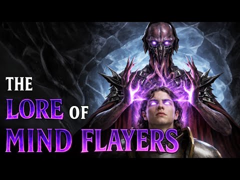 The Lore of Mind Flayers & The Elder Brain | D&D Lore