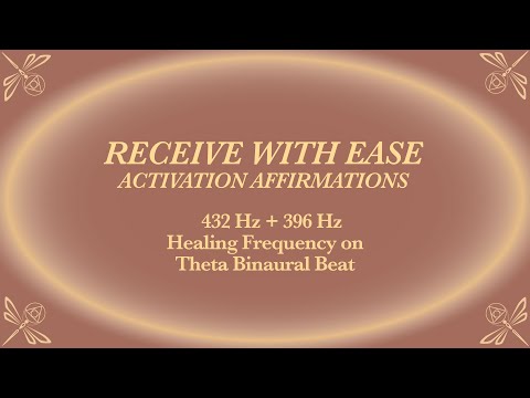 Abundance Affirmations - Let Go of Limiting Beliefs and Receive with Ease - 396 Hz Sound Healing