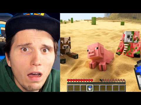Paluten REAGIERT auf ULTRA REALISTISCHEN TREIBSAND in Minecraft