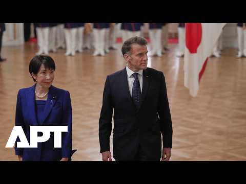 Macron Receives Guard of Honour in Tokyo as Japan PM Sanae Takaichi Welcomes French President | APT