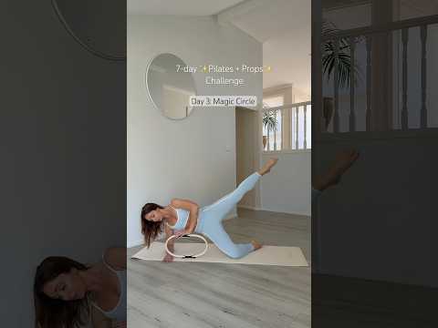 🪄 Magic Circle Workout #workoutchallenge #pilates #pilatesprops #homeworkout