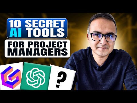 10 AI tools that 99% project managers DO NOT KNOW | AI for project managers | PMPwithRay
