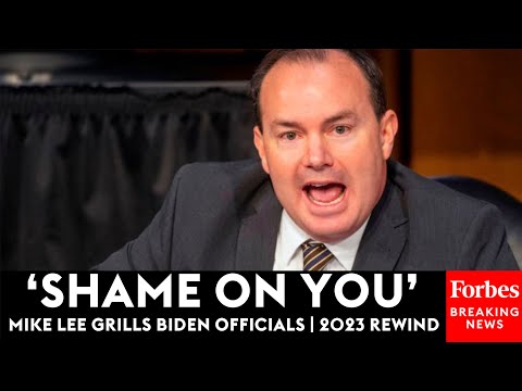 Mike Lee Shows No Mercy Grilling Top Biden Officials | 2023 Rewind