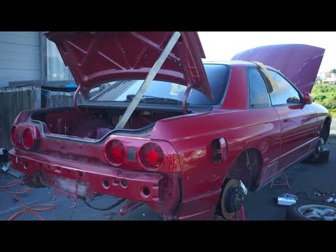 Suspension assembly and fuel system - Restoration R32 Skyline