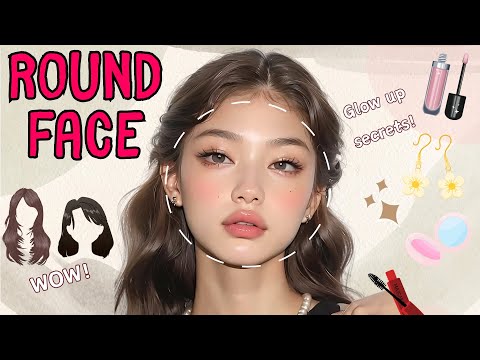 Best Glow-Up Tips for Round Faces: Makeup and Hair Secrets Revealed! 🌟