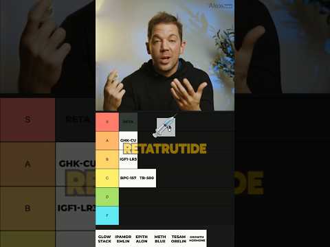 Peptide Tier List: Doctor’s Picks #bodybuilding #shorts