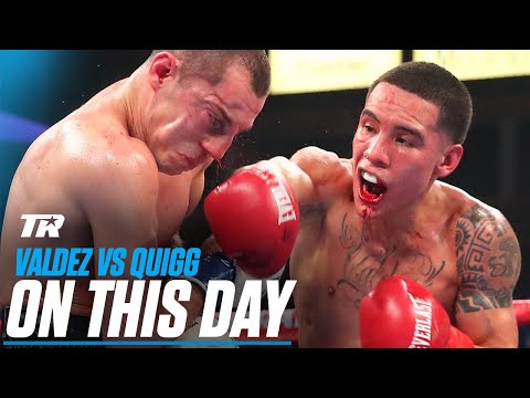 Oscar Valdez Battles Through Broken Jaw Vs Scott Quigg | MARCH 10, 2018