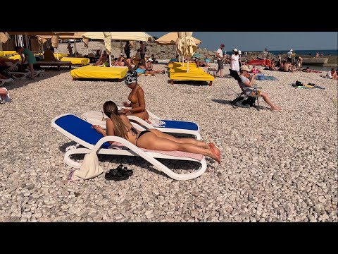 СИМЕИЗ - смотрим пляжи и цены на всё подряд. Улочки-переулочки и гора Кошка. Крым сегодня